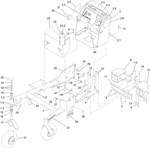 Part Location Diagram of 119-8727 Toro DECAL-OPC