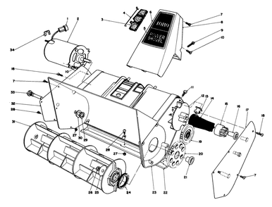 Part Location Diagram of 42-4240 Toro Drive Gear (Incl. Ref. #16)