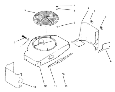 Part Location Diagram of 5211212 Toro Spacer