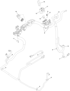 Wire Harness Assembly Diagram and Parts List for 74947 403247300-999999999 Toro Lawn Mower