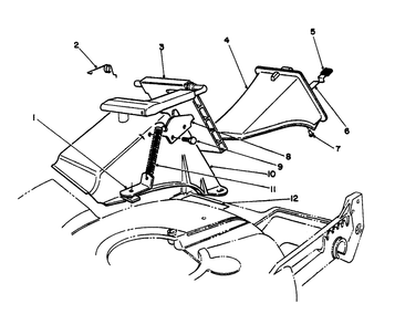 Recycler Bagging Kit Model No. 59174 (Optlonal) Diagram and Parts List for 20218 2000001 - 2999999 Toro Lawn Mower
