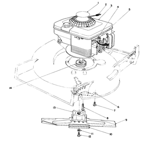 Engine Assembly Diagram and Parts List for 20322 2000001 - 2999999 Toro Lawn Mower