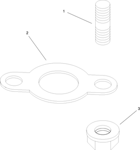 Exhaust Assembly Diagram and Parts List for 74291 (280000001-280999999)(2008) Toro Lawn Mower