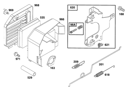 Engine Gts 150 Diagram and Parts List for 20820BC 5900001 - 5999999 Toro Lawn Mower