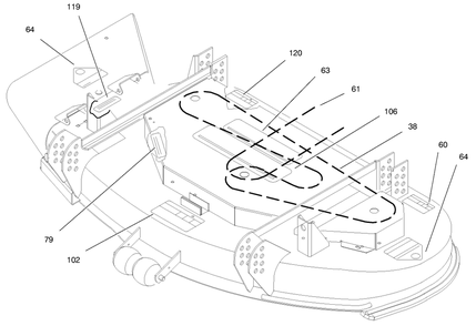 Decals Diagram and Parts List for 30147 990001 - 999999 Toro Lawn Mower