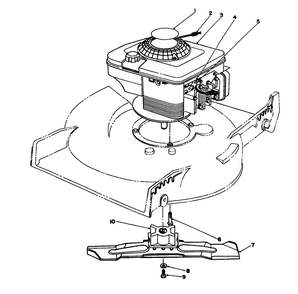 Engine Assembly Diagram and Parts List for 20215 2000001 - 2999999 Toro Lawn Mower