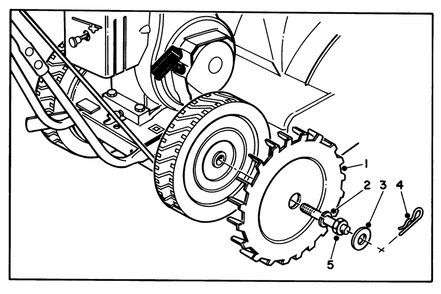 Traction Disc Kit Model 11-9780 Diagram and Parts List for 31302 2000001 - 2999999 Toro Snow Blower