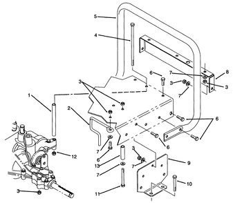 Part Location Diagram of 92-0865 Toro DISCONTINUED
