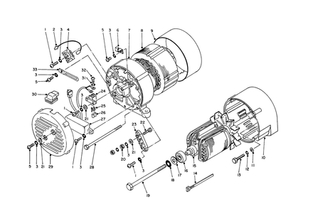 Generator Assembly Diagram and Parts List for 62032 6000001 - 6999999 Toro Generator