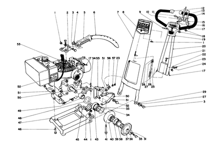 Part Location Diagram of 3-0616 Toro Grommet
