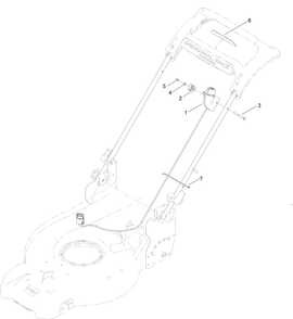 Starter Switch Assembly Diagram and Parts List for 21568T 412400000 - 999999999 Toro Lawn Mower