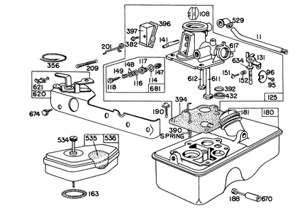 Part Location Diagram of 21-1740 Toro Spacer-Fuel Tank