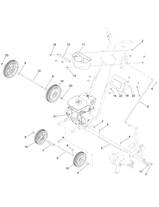 Part Location Diagram of 144-4964 Toro Nut-Hex