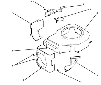 Part Location Diagram of 13314 Toro Decal-H.P.