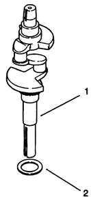 Crankcase-Engine Model No. Mv18s-Type 58543 Diagram and Parts List for 30190 20000001 - 29999999 Toro Lawn Tractor Accessories