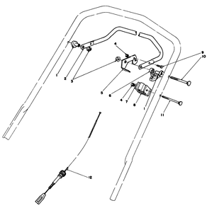 Traction Control Assembly Diagram and Parts List for 20671 9000001 - 9999999 Toro Lawn Mower