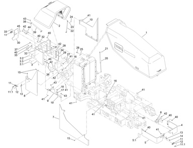 Part Location Diagram of 98-5398 Toro Latch