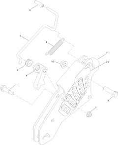 Height-Of-Cut Assembly Diagram and Parts List for 74145 (316000001-316999999)(2016) Toro Lawn Mower