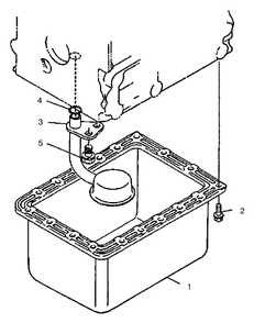 Oil Pan Assembly Diagram and Parts List for 22303 990001 - 999999 Toro Lawn Tractor Accessories