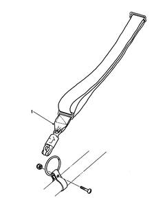 Standard Harness No. 46-2950 (Optional) Diagram and Parts List for 51606 2000001 - 2999999 Toro Trimmer
