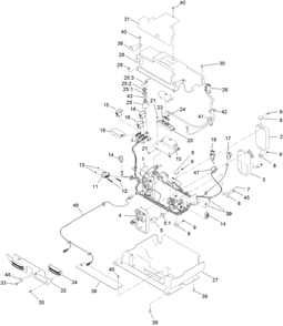 Part Location Diagram of 147-7631 Toro CONTROLLER-MASTER