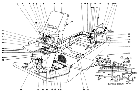 Part Location Diagram of 27-4440 Toro DISCONTINUED