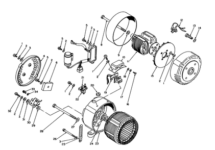 Generator Assembly Diagram and Parts List for 62012 4000001 - 4999999 Toro Generator