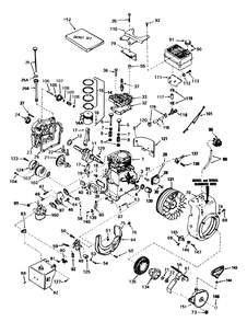 Engine Tecumseh Model H35-45598r Diagram and Parts List for 38035 6000001 - 6999999 Toro Snow Blower