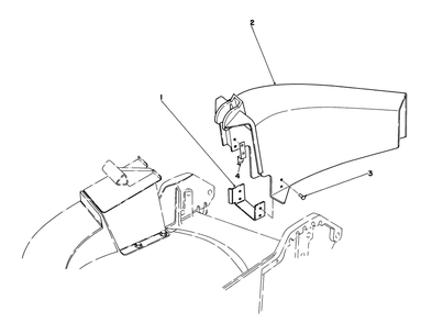 Side Discharge Kit No. 59107 (Optional) Diagram and Parts List for 20586 8000001 - 8999999 Toro Lawn Mower