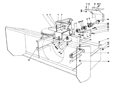 Front Frame Assembly Diagram and Parts List for 74214 (220000001-220999999)(2002) Toro Lawn Mower