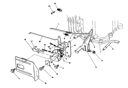 Part Location Diagram of 81-4490 Toro DISCONTINUED