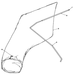 Giant Bagging Kit (Optional) Diagram and Parts List for 16860 1000001 - 1999999 Toro Lawn Mower