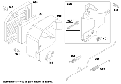 Engine Gts 150 Diagram and Parts List for 20464 7900001 - 7999999 Toro Lawn Mower