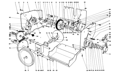 Traction Assembly Diagram and Parts List for 38155 3000001 - 3999999 Toro Snow Blower
