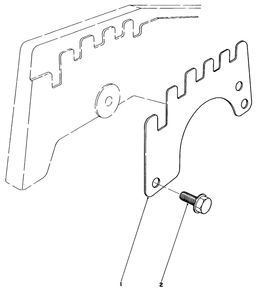 Wear Plate Kit No. 44-5530 (Optional) Diagram and Parts List for 20581 3000001 - 3999999 Toro Lawn Mower