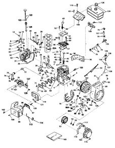 Engine Tecumseh Model No. Hm 80-155169g Diagram and Parts List for 38085 3000001 - 3999999 Toro Snow Blower