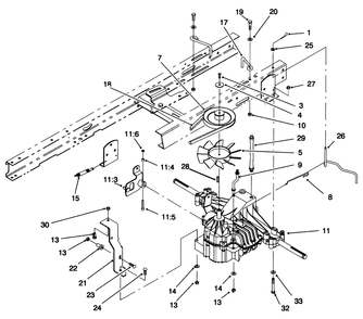 Part Location Diagram of 93-3863 Toro DISCONTINUED