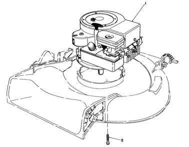 Engine Assembly Diagram and Parts List for 16330 3000001 - 3999999 Toro Lawn Mower