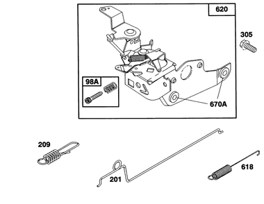 Engine Briggs & Stratton Model 122702-3171-01 Diagram and Parts List for 20216 1000001 - 1999999 Toro Lawn Mower