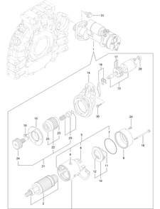 Part Location Diagram of 133-6601 Toro Bolt