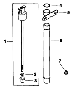 Part Location Diagram of 52_038_14 Toro Dipstick (Incl. Ref. #2-3)