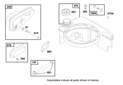 Engine Briggs & Stratton Model 12u802-0639-01 Diagram and Parts List for 20714 7900001 - 7999999 Toro Lawn Mower