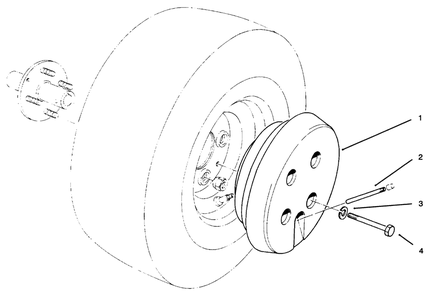 Wheel Weight Diagram and Parts List for 30761 690001 - 699999 Toro Snow Blower