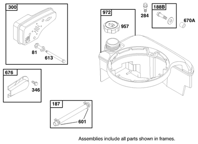 Engine Briggs & Stratton Model 12f802-1787-E1 Diagram and Parts List for 20913 99000001 - 99999999 Toro Lawn Mower