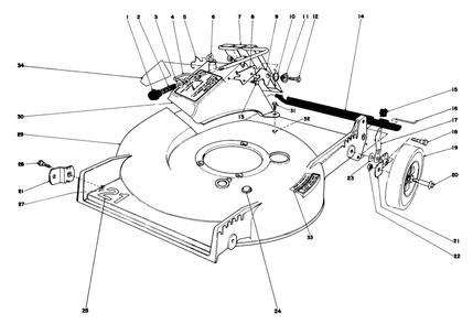 Part Location Diagram of 33-3203 Toro DISCONTINUED