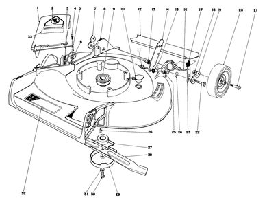 Part Location Diagram of 3253 Toro 22 Lockwasher