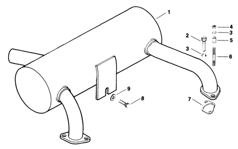 Exhaust Engine Kohler Model No. M18qs-24615 (Continued) Diagram and Parts List for 30718 0000001 - 0999999 Toro Lawn Tractor