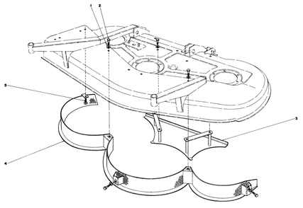 Leaf Mulcher Kit Groundsmaster 52 Diagram and Parts List for 30771 70000001 - 79999999 Toro Lawn Tractor Accessories
