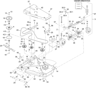 Part Location Diagram of 142-6623 Toro Assembly-Belt Shield