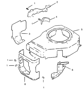 Part Location Diagram of 1213331 Toro Decal-H.p.